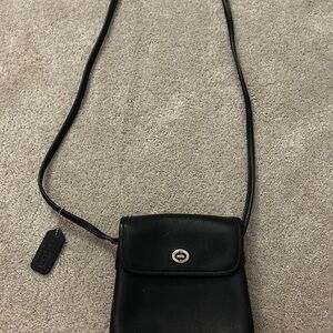 Coach Black Minimalist Crossbody Bag